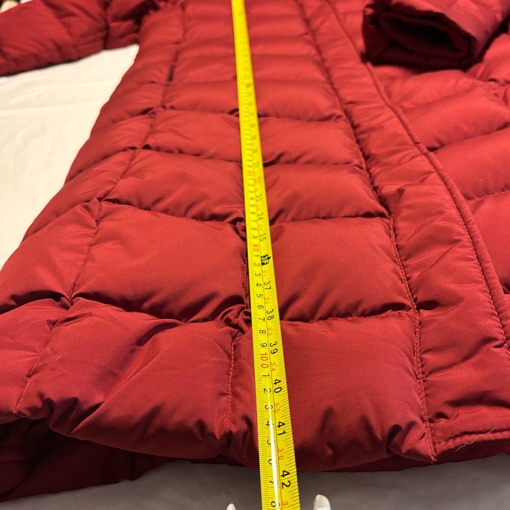Lands' End Red Puffer Jacket - Picture 3 of 11